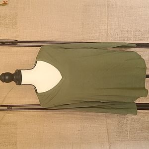 NWT Olive Green Long Sleeve Tee
